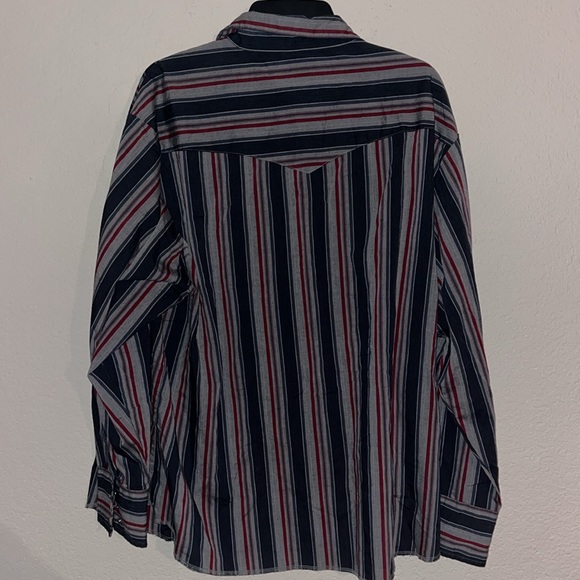 Wrangler long sleeve pearl snap shirt size xxl - Picture 4 of 4